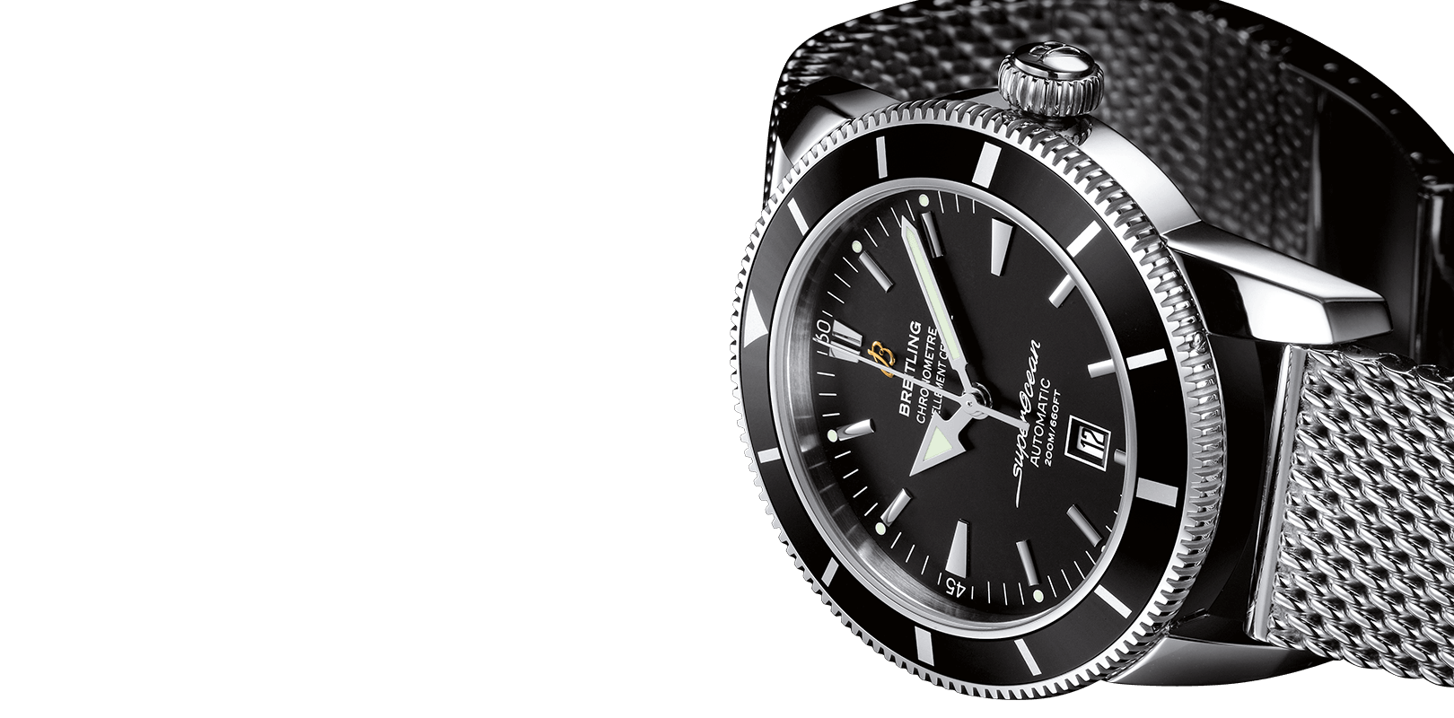 breitling Monbrilant Olympus Chronometer 18K Gold Automatic Men's Watch H19350
