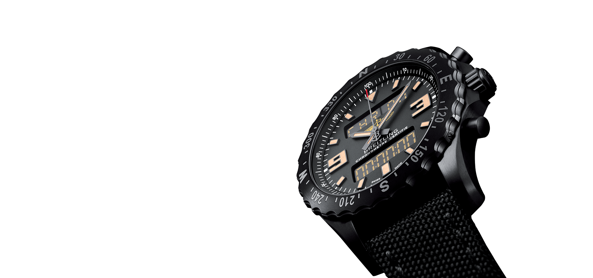 breitling Galaxy 44-day date timing