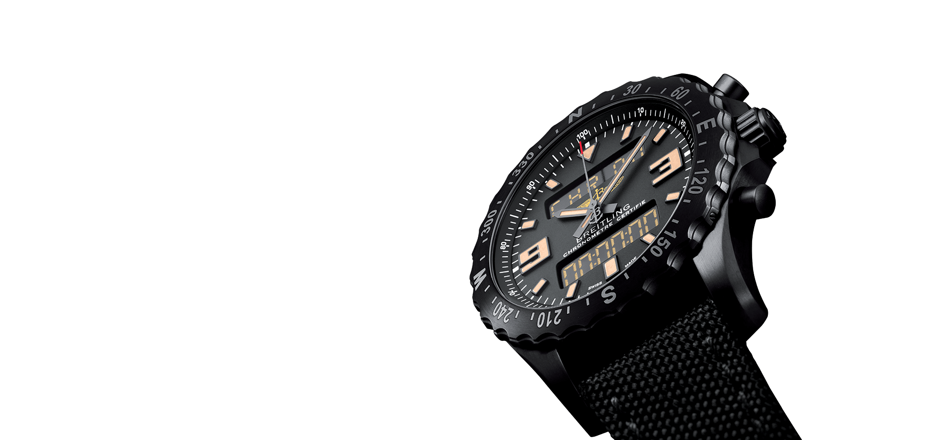 Breitling Navitimer astronaut Scott S. Carpenter chronograph hand shake reference A12022breitling Navitimer astronaut Scott S. Carpenter Handolph Zug Edelstal Reeve A12022