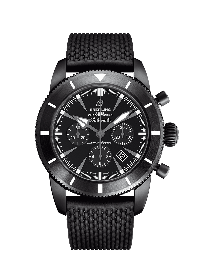 Breitling Avengers automatic GMT 43 Edelstal - Schwartz - Falzlierbreitling Ocean Timer Black Steel AB015212/BF26 Strap AB0152 (2021)