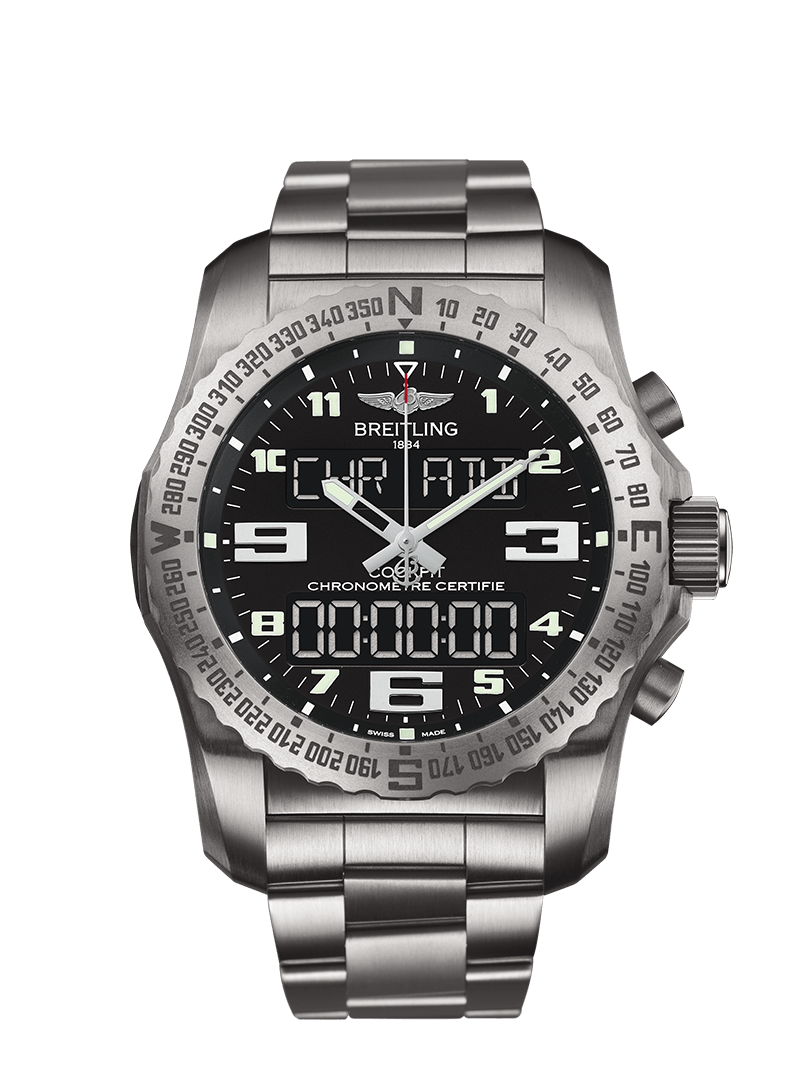 Breitling 2006 stainless steel breitling Navitimer chronometer A23322 deployment buckle