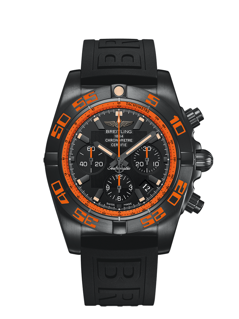 Breitling Super Avengers II chronometer stainless steel automaticbreitling Super Avengers II Chronometer stainless steel black dial 48mm A1337111/BC29/168A