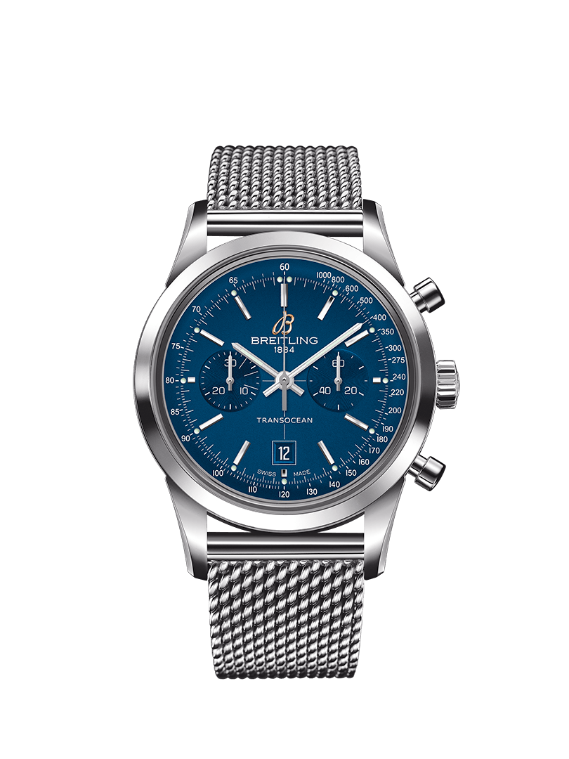 breitling A13315351C1A1 Premier Timing Blue Dial Table