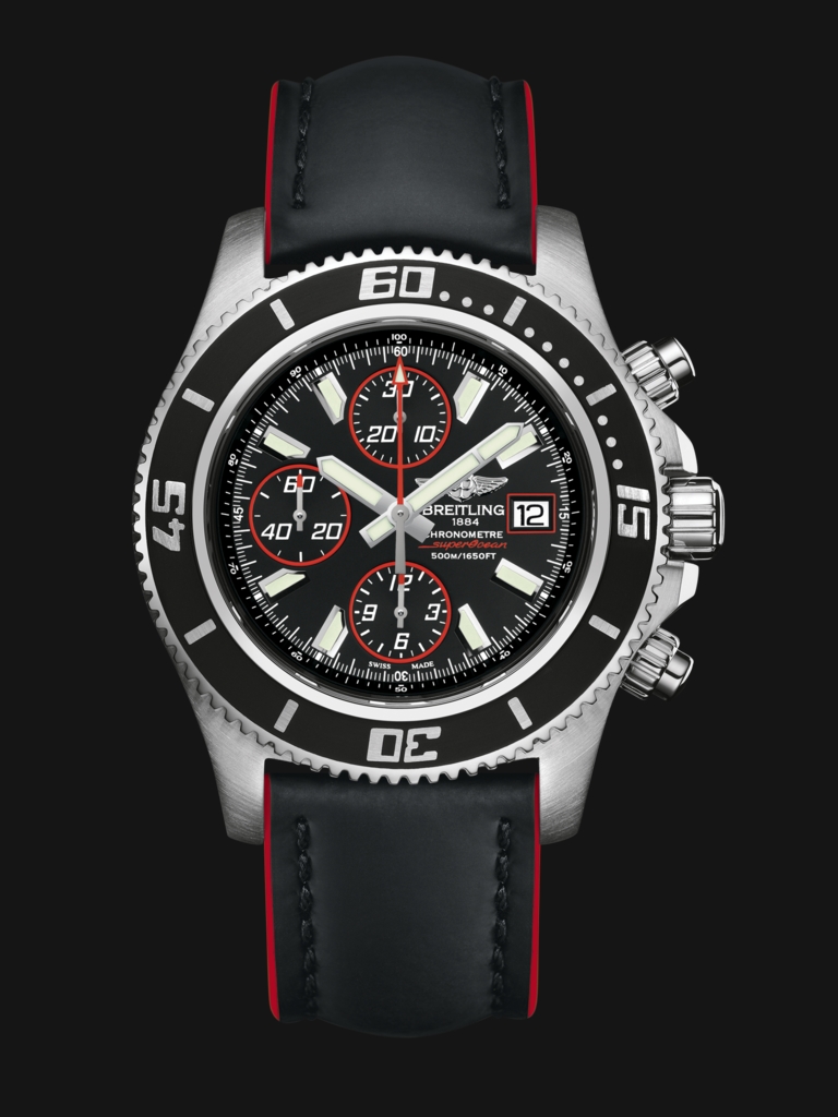 Breitling Sky Racing A2736303/b823 steel black rubber 43mmbreitling Sky Racing Raven Chronometer - A2736434/G615