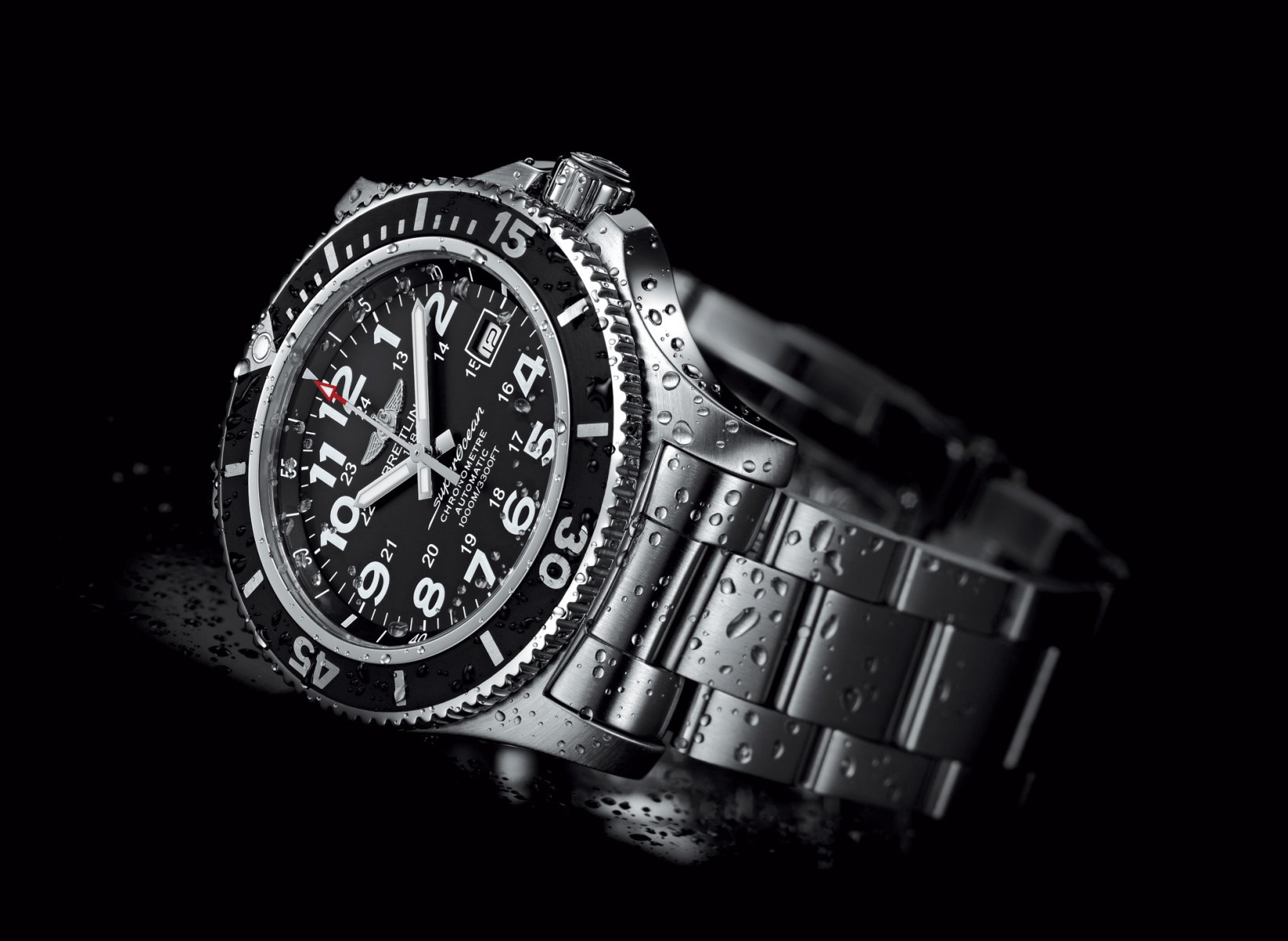 Breitling Avengers Seawolf Stainless Steel Men's Watch Sapphire Crystal Reference A73390breitling Avengers Seawolf Code Red and Black Steel Limited Watch M17330 box paper