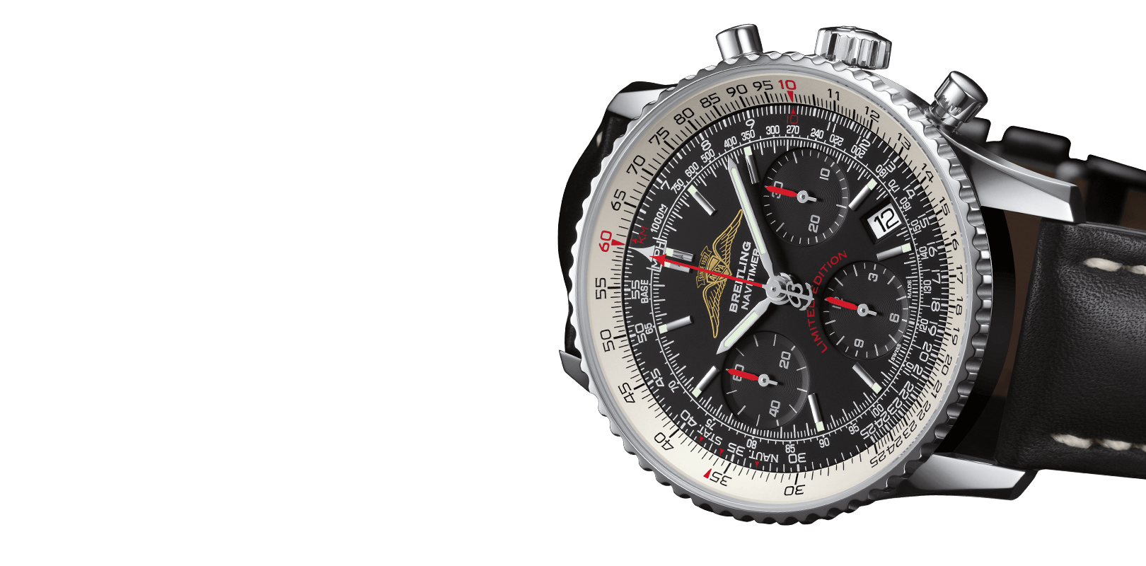 The breitling | timed across the ocean, beginning in the 1970s