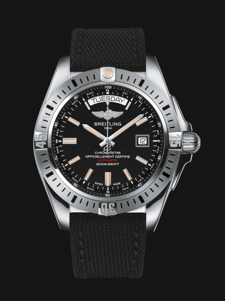 breitling Super Ocean Auto 44Brettlin Avengers Seawolf Ltd. automatic stainless steel men's watch reference. M17330