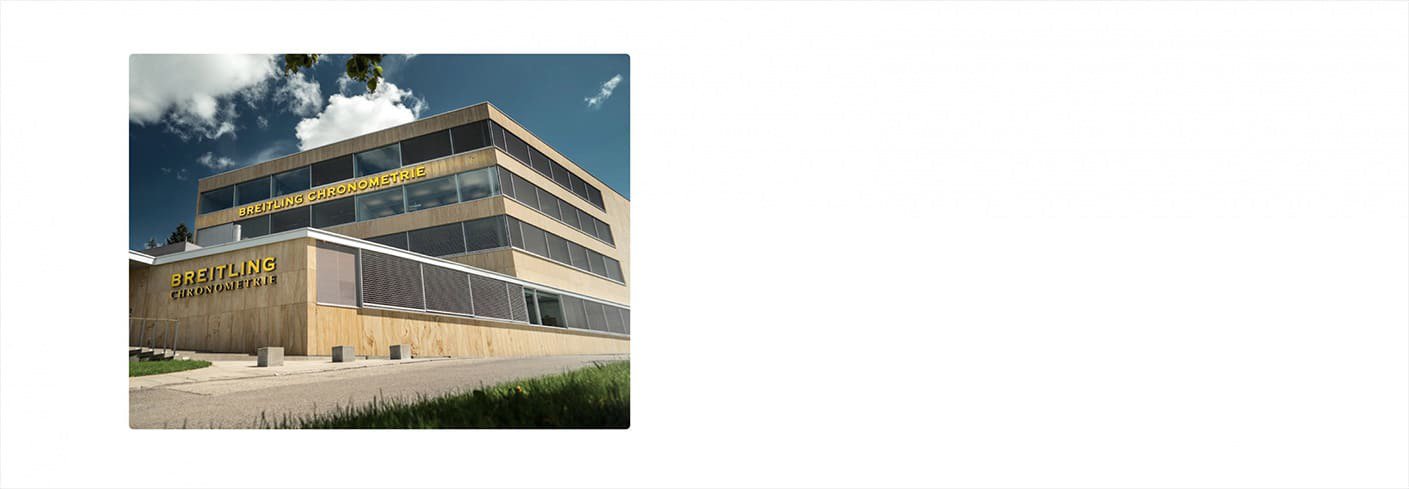 Breitling - A pesquisa & desenvolvimento