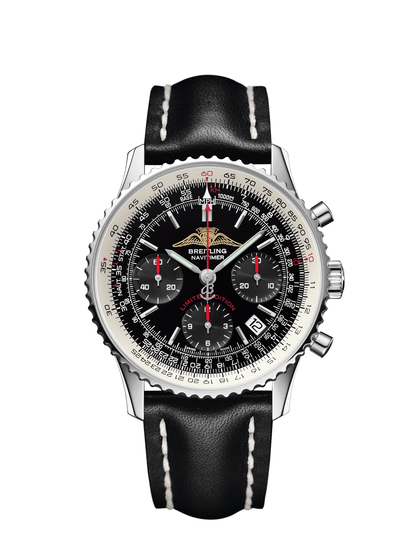Breitling Premier Chronometer A13315351B1A1 stainless steel watch black dialPremier breitling Chronometer A13315351B1P1
