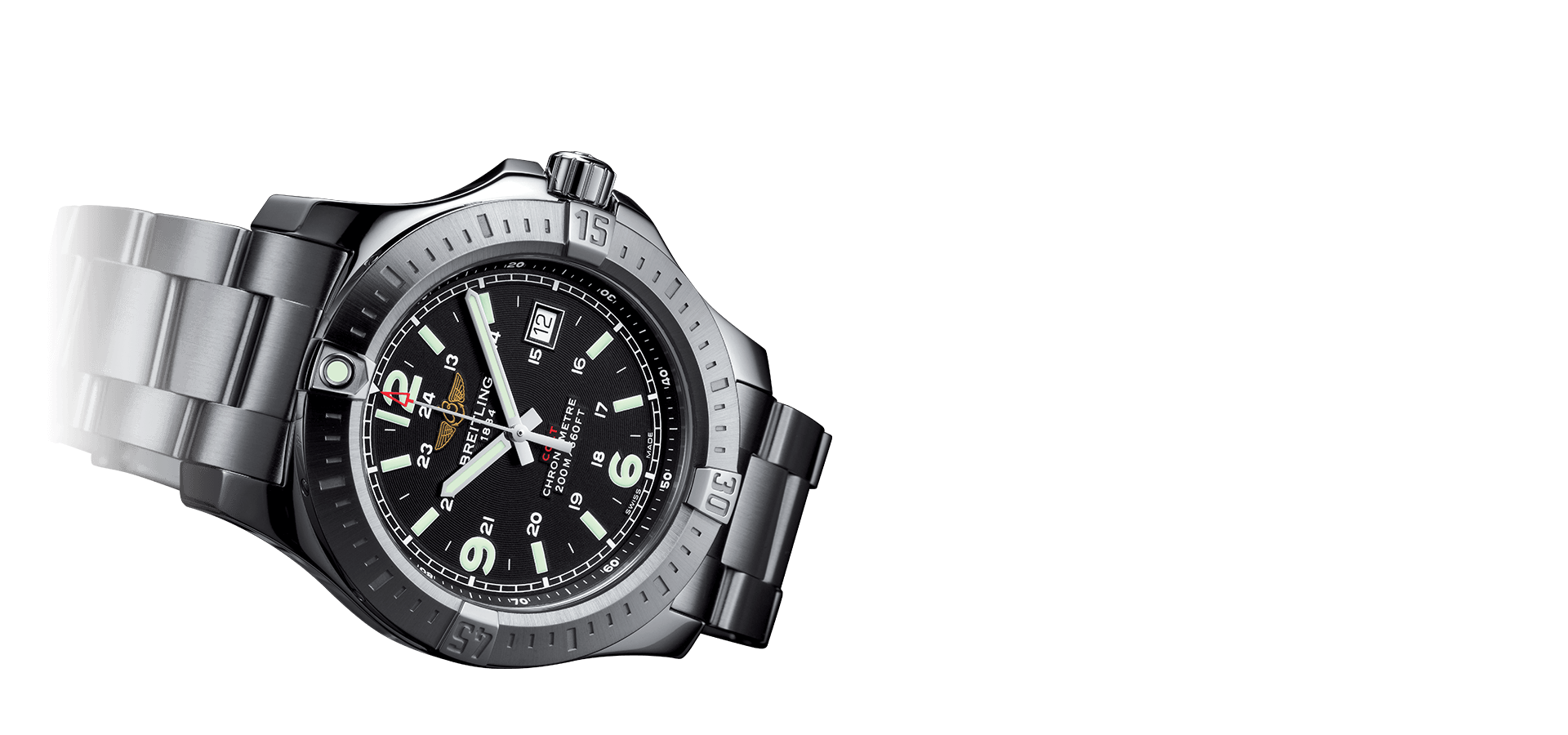 breitling pre-owns the timing