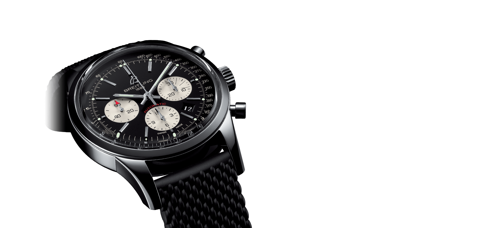 Brett Lindt Good Products (Brettlin) breitlingh Curry Chronograph A39362 Automatic Winding Men (Second Hand)