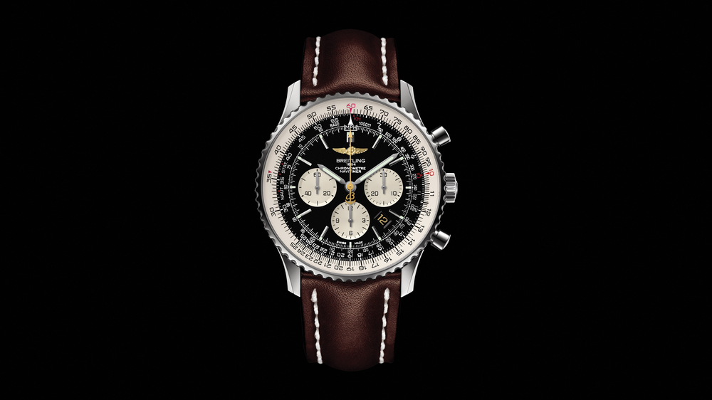 Breitling Navitimer 1 Chronometer 41 Blue Dialbreitling Navitimer 1 Chronograph 41 Folding Buckle Reference. U13324211G1X2