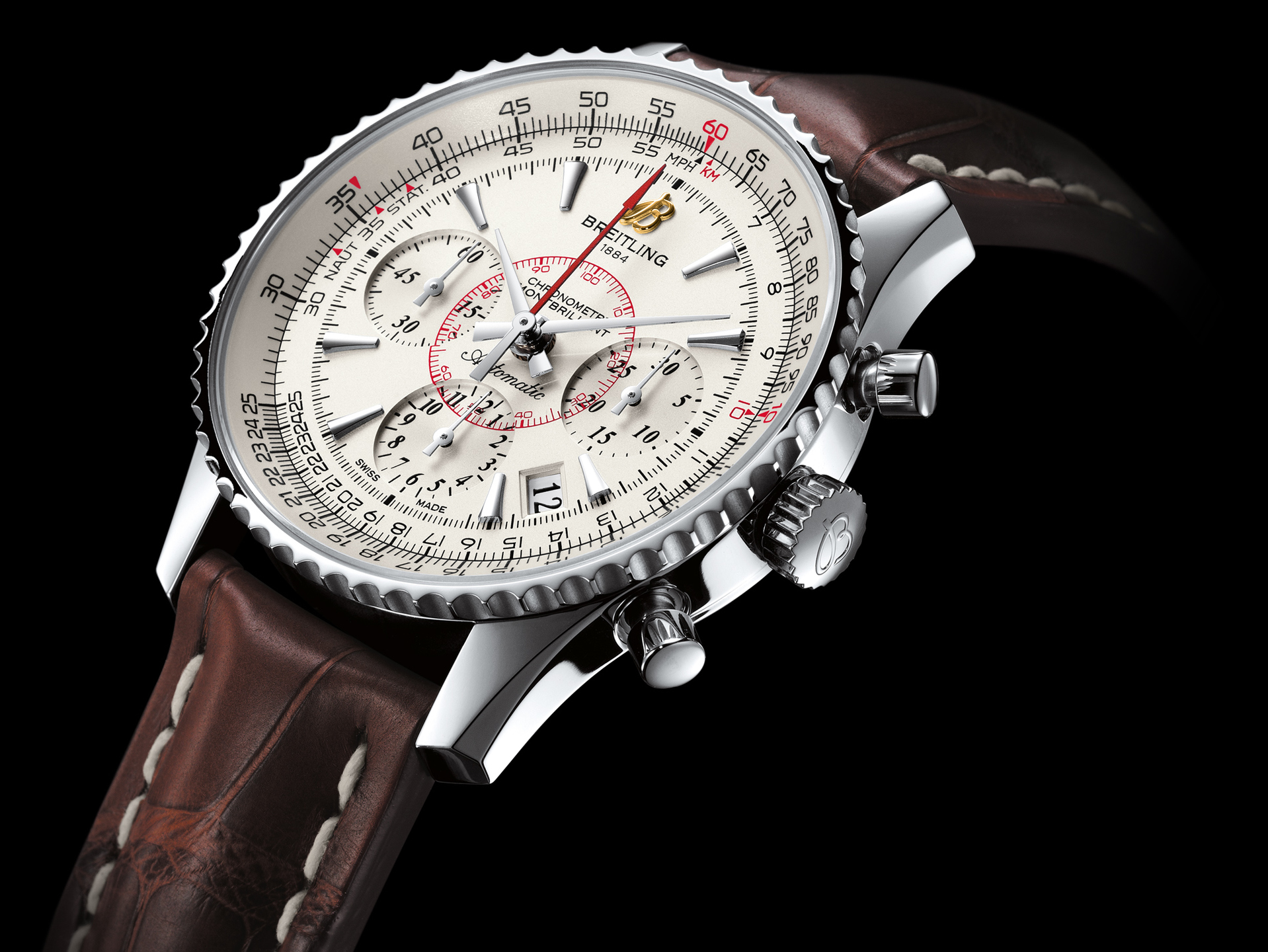 breitling Navitimer Chronometer GMT A24322121G1P1