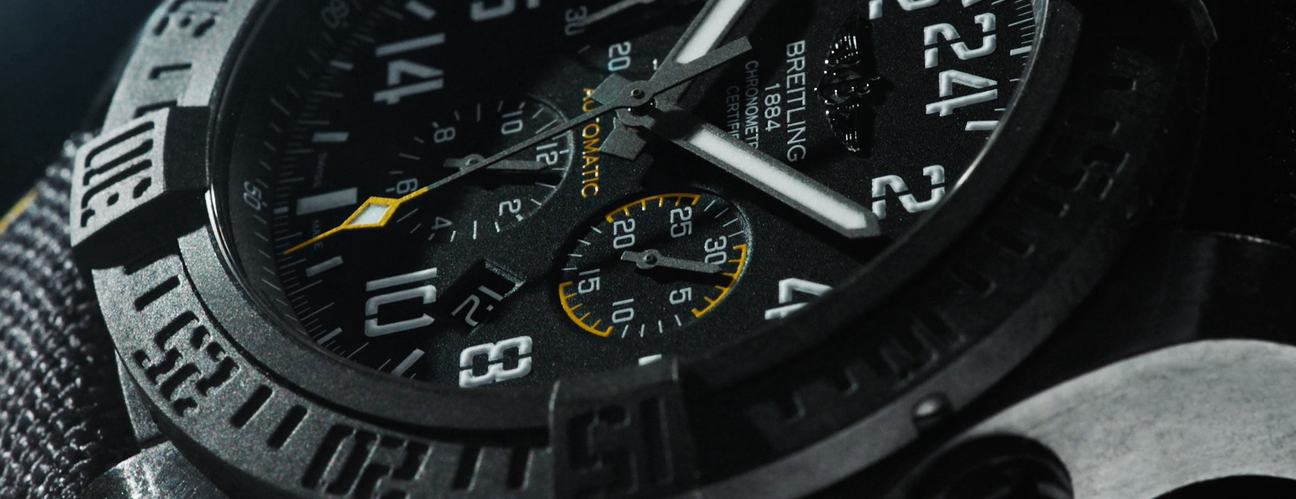 The breitling Colter chronograph crosses the ocean