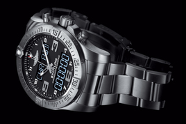 breitling Super Avengers steel chronographic automatic diamond