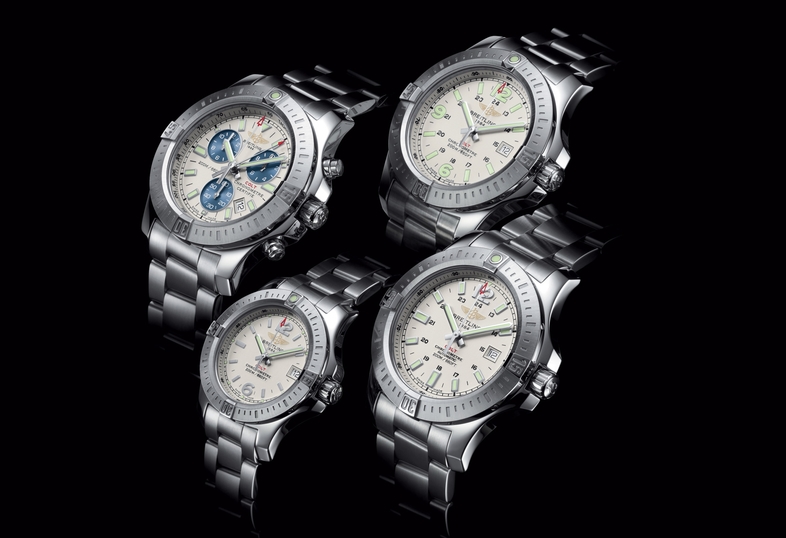 Breitling Cross Ocean Chronograph AB015253/BA99-433X Men's Diamond 43MM Watchbreitling Cross Ocean Chronograph AB0510U0 stainless steel 46mm watch