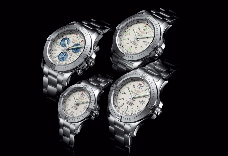 breitling Ocean Chronograph 38 Diamond Settings