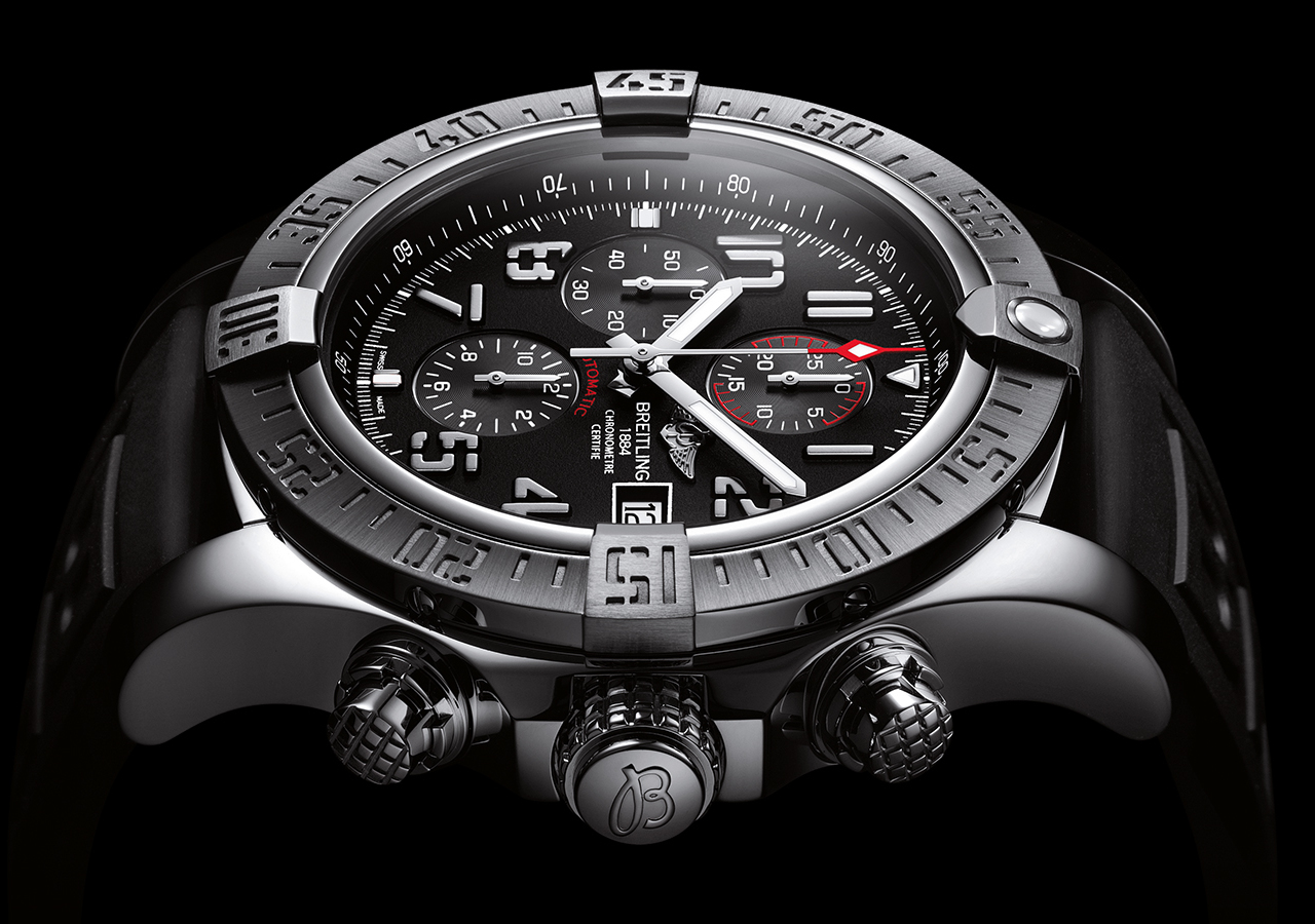 breitling Avengers II GMT Automatic Stainless Steel Men's Watch Reference. A3239011/G778 Accommodation Gabo