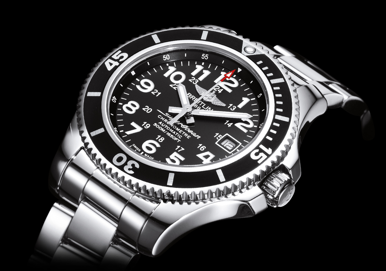 Breitling Super Ocean Chronograph II M13341B7/BD11-152sbreitling Super Ocean Chronograph II Professional Diver Rubber Strap M13341B7/BD11 - Year: 2020