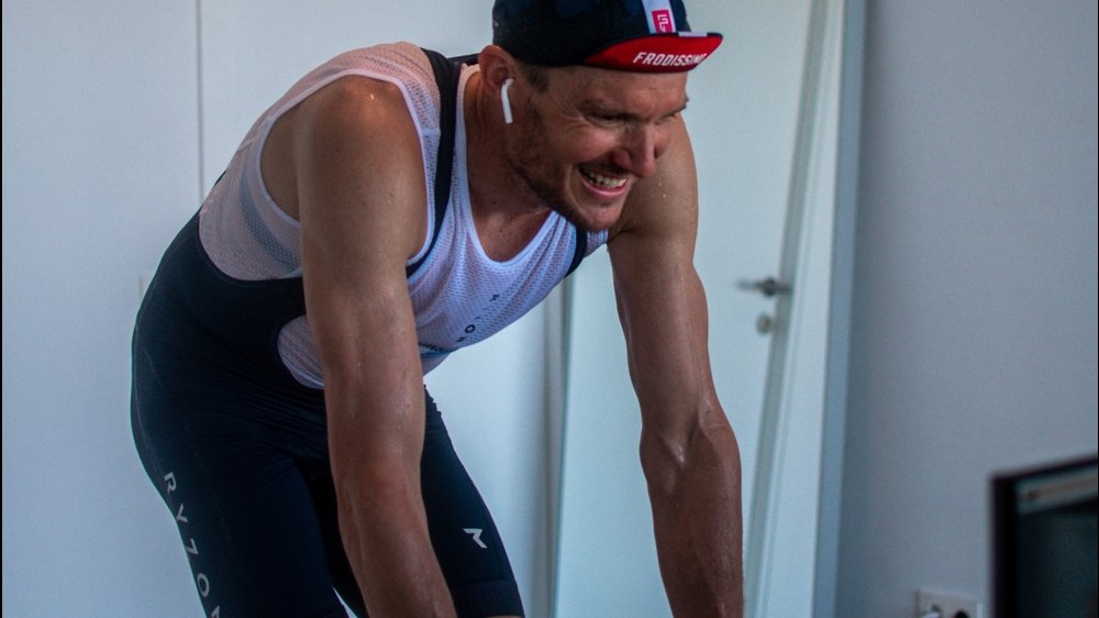 Jan Frodeno, miembro del Triathlon Squad de Breitling, persevera en su misión