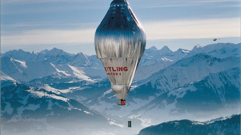 ブライトリング コックピット B50 オービター リミテッド エディション：熱気球による初の無着陸世界一周飛行20周年を記念して