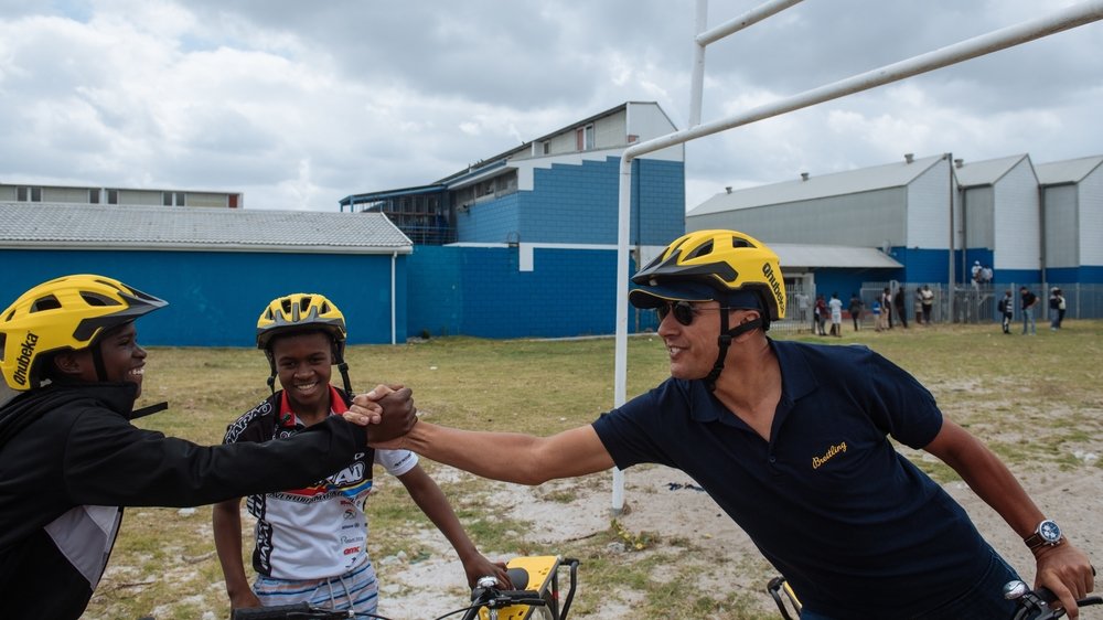 BREITLING TRIATHLON SQUAD AND FRIENDS RETURN TO THE CORONATION DOUBLE CENTURY ENDURANCE RACE AND CELEBRATE A YEAR OF SUPPORT FOR QHUBEKA
