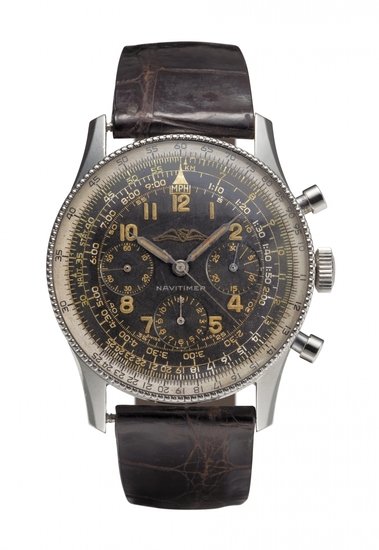 breitling Navitimer B01 Chronometer 46 - Stainless steel - Strap leather - 46 mm - Not worn