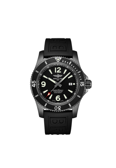 超级海洋自动机械腕表46黑钢特别版（Superocean Automatic 46 Black Steel） - M17368B71B1S2