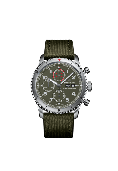 Aviator 8 Chronograph 43 Curtiss Warhawk - A133161A1L1X1