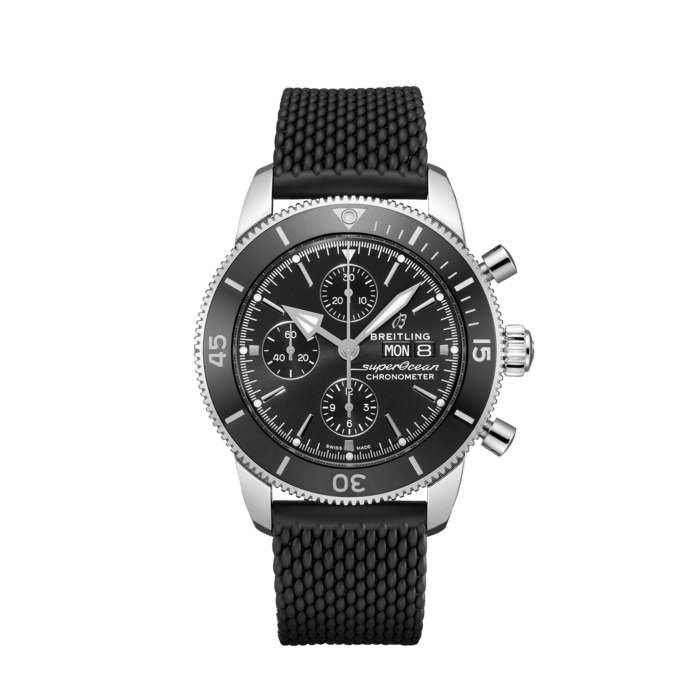 Superocean Heritage Chronograph 44, Acciaio inossidabile - Nero
Ispirato al Superocean originale degli anni ’50, il Superocean Heritage combina un design dalle caratteristiche iconiche con un tocco di modernità. Sportivo ed elegante, il Superocean Heritage è la vera incarnazione dello stile acquatico.