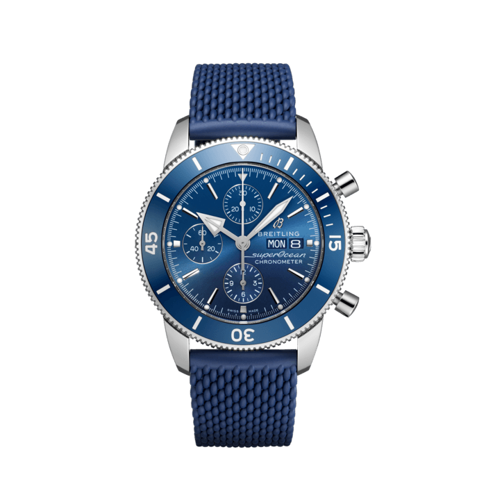 Superocean Heritage Chronograph 44, Acciaio inossidabile - Blu
Ispirato al Superocean originale degli anni ’50, il Superocean Heritage combina un design dalle caratteristiche iconiche con un tocco di modernità. Sportivo ed elegante, il Superocean Heritage è la vera incarnazione dello stile acquatico.