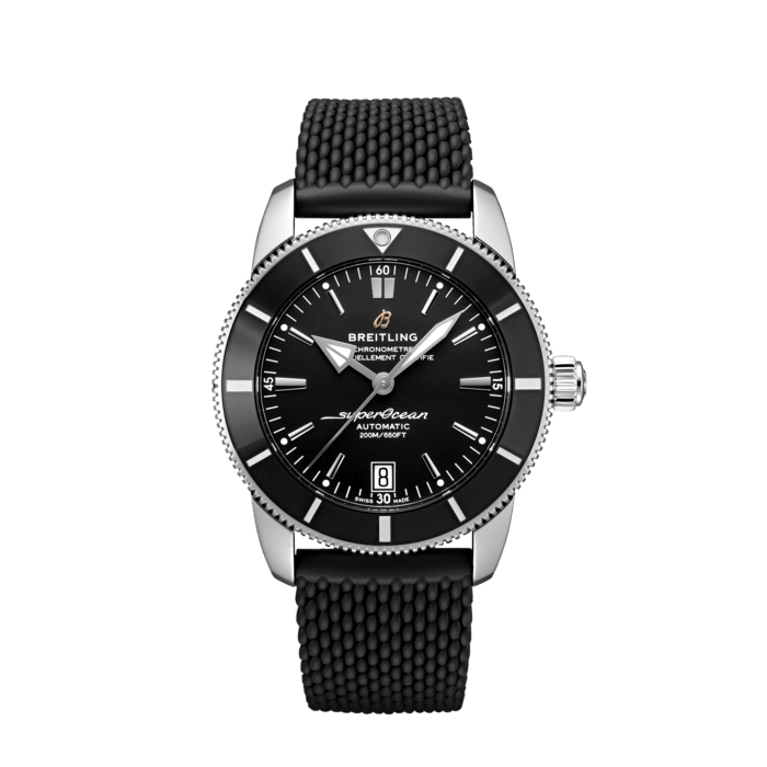 Superocean Heritage B20 Automatic 42, Stainless steel - Black
Inspired by the original Superocean from the 1950s, the Superocean Heritage combines iconic design features with a modern touch. Sporty and elegant, the Superocean Heritage is a true embodiment of style at sea.
