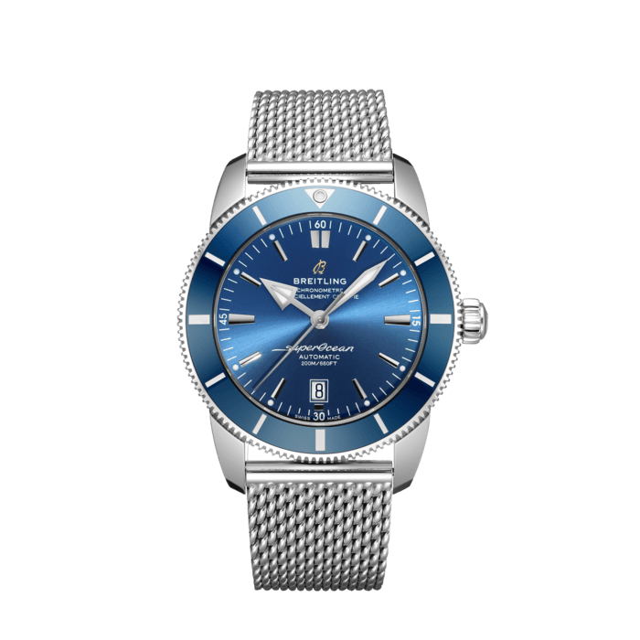 Superocean Heritage B20 Automatic 46, Stainless steel - Blue
Inspired by the original Superocean from the 1950s, the Superocean Heritage combines iconic design features with a modern touch. Sporty and elegant, the Superocean Heritage is a true embodiment of style at sea.