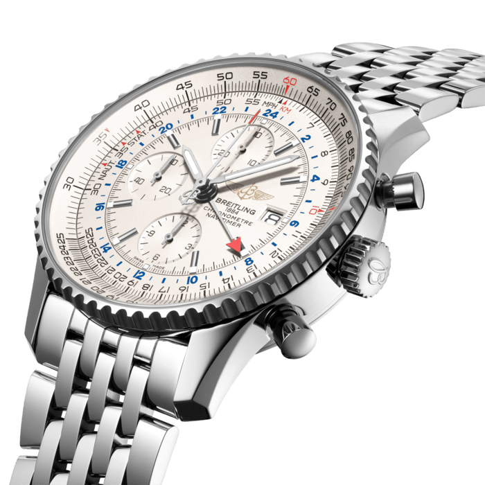 Navitimer Chronograph GMT 46航空計時世界時間腕錶