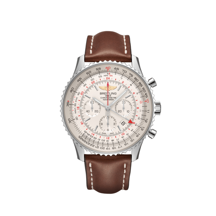 航空计时B04世界时间计时腕表48（Navitimer B04 Chronograph GMT 48） - AB0441211G1X1