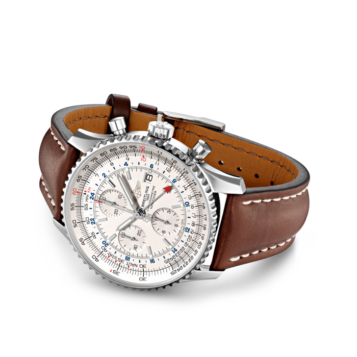 Navitimer Chronograph GMT 46航空計時世界時間腕錶