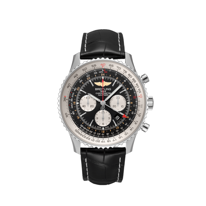 Navitimer B04 Chronograph GMT 48航空計時世界時間腕錶 - AB0441211B1P1