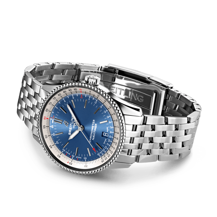 Navitimer Automatic 38 Stainless Steel - Blue A17325211C1A1 