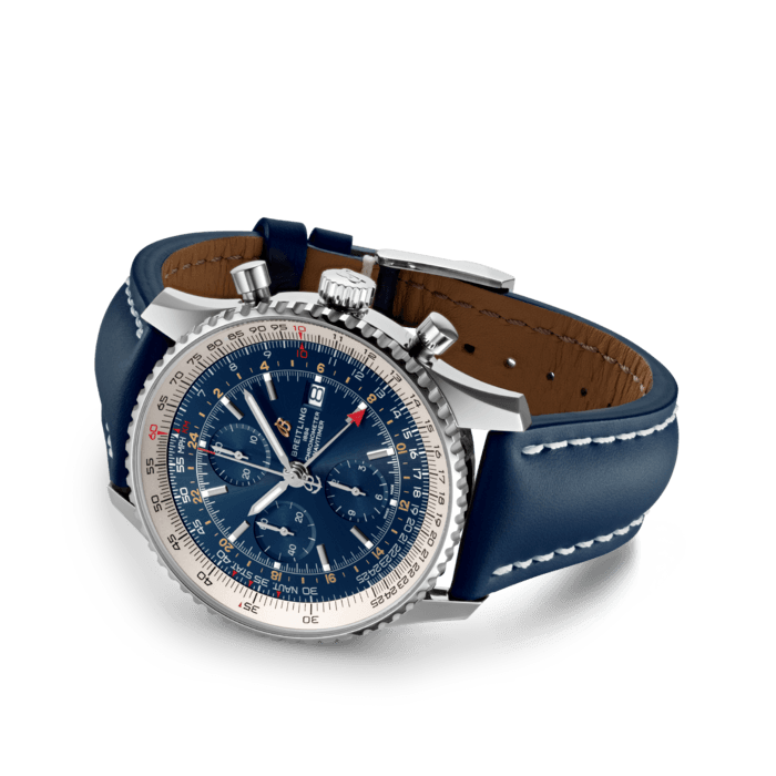 航空计时世界时间计时腕表46（Navitimer Chronograph GMT 46）