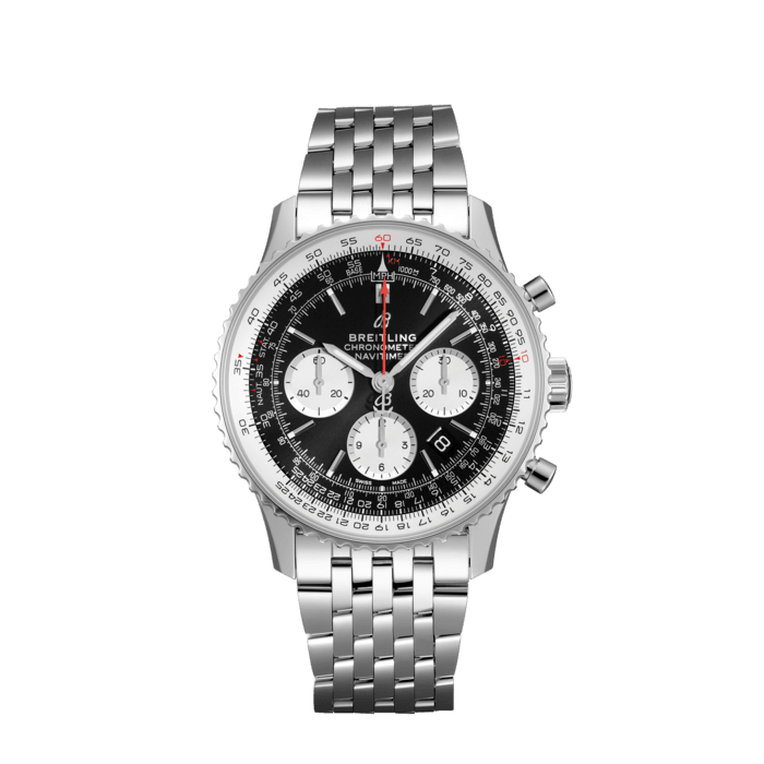 航空计时B01计时腕表43（Navitimer B01 Chronograph 43） - AB0121211B1A1