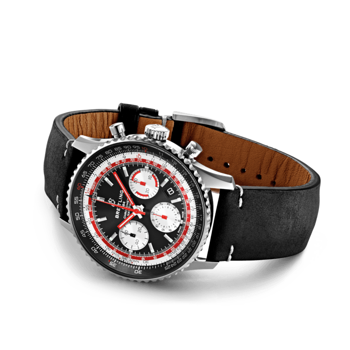 航空计时B01计时腕表43瑞士航空特别版（Navitimer B01 Chronograph 43 Swissair）