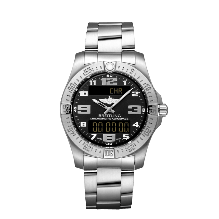 breitling digital chronograph