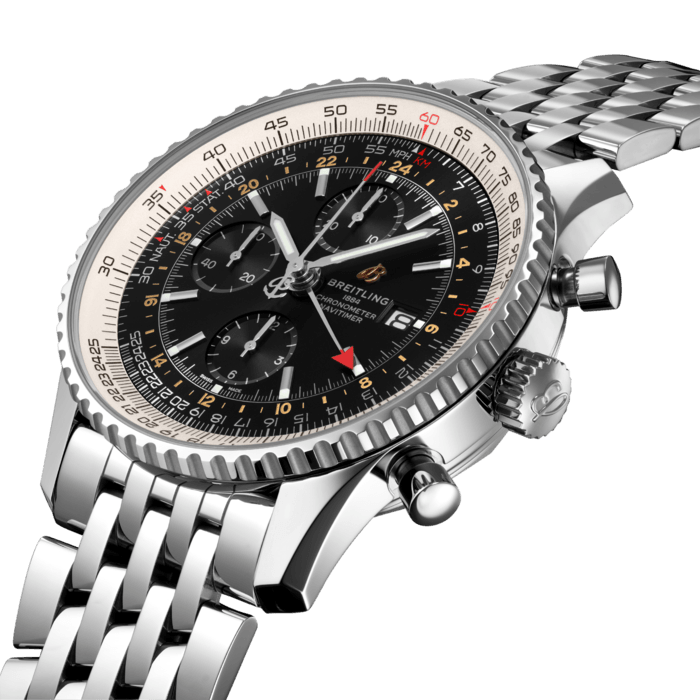 Navitimer Chronograph GMT 46航空計時世界時間腕錶