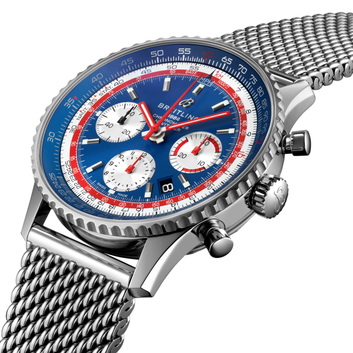 航空计时B01计时腕表43泛美航空特别版（Navitimer B01 Chronograph 43 Pan Am）