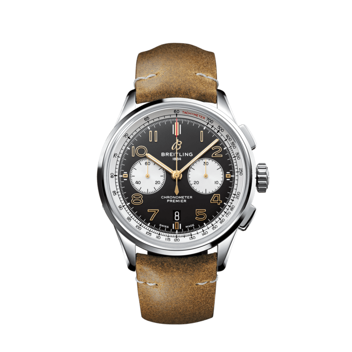 璞雅B01计时腕表42诺顿特别版（Premier B01 Chronograph 42 Norton） - AB0118A21B1X1