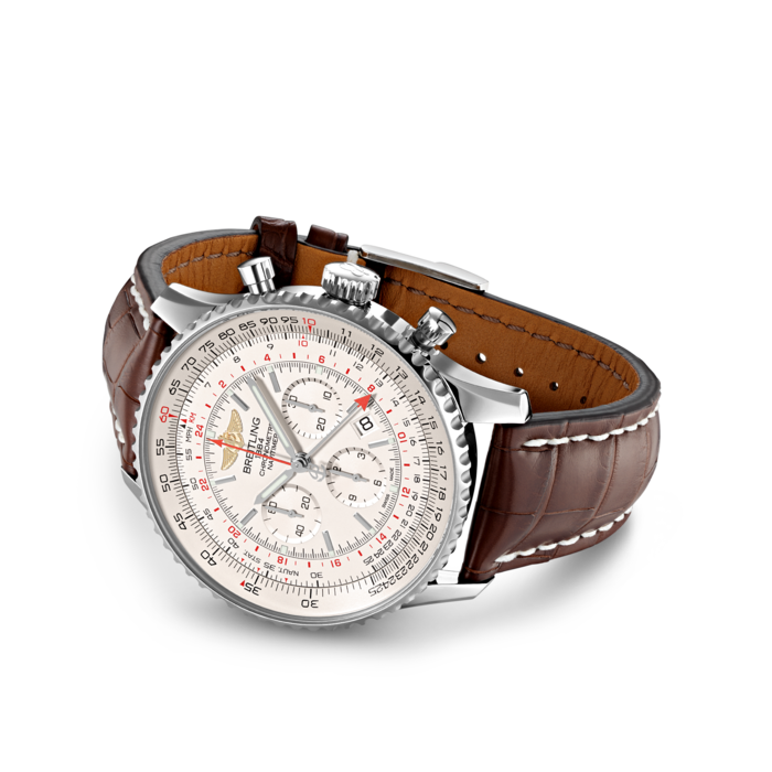 航空计时B04世界时间计时腕表48（Navitimer B04 Chronograph GMT 48）