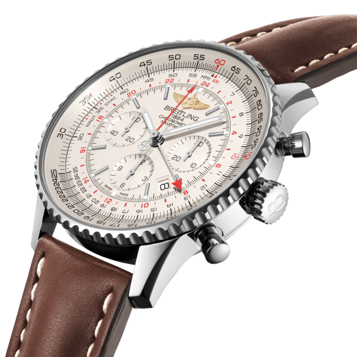 航空计时B04世界时间计时腕表48（Navitimer B04 Chronograph GMT 48）