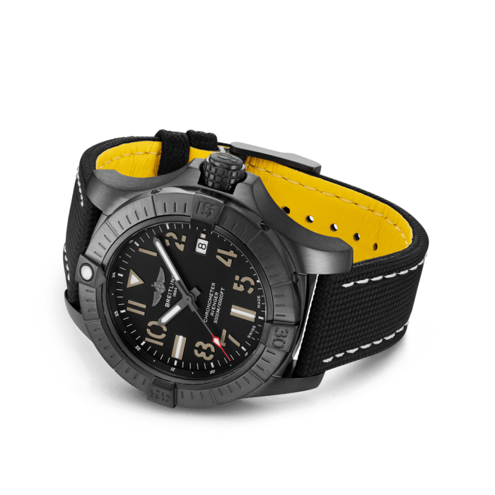 Avenger Automatic 45 Seawolf Night Mission復仇者深潛海狼夜間任務自動腕錶