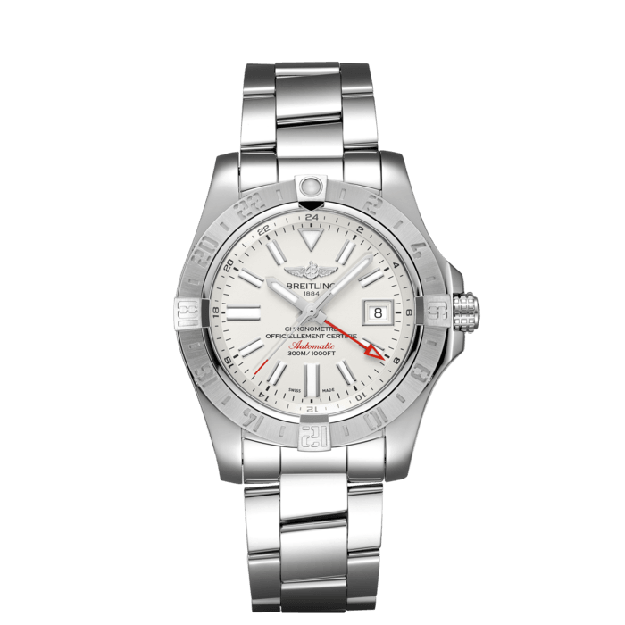 Avenger II GMT Stainless Steel - Silver 