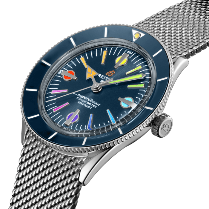 Superocean Heritage '57 Special Edition II Stainless steel - Blue